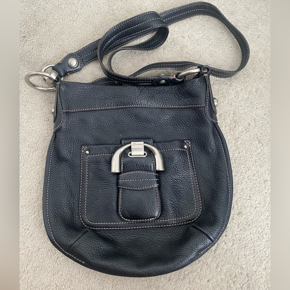 Leather crossbody bag